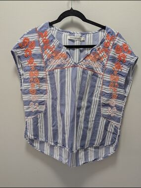 Standard Grace Embroidered Top